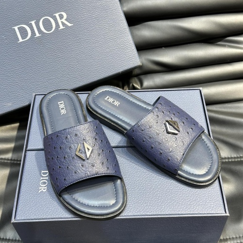 Christian Dior Slippers For Men #1220347 $56.00 USD, Wholesale Replica Christian Dior Slippers