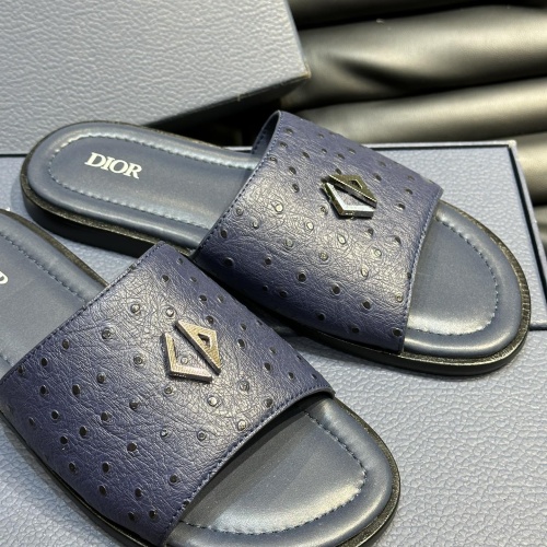 Replica Christian Dior Slippers For Men #1220347 $56.00 USD for Wholesale