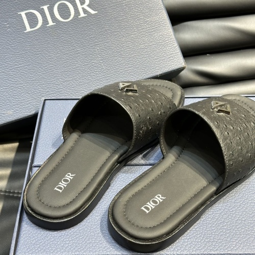 Replica Christian Dior Slippers For Men #1220348 $56.00 USD for Wholesale