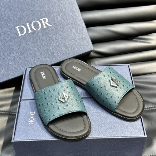 Christian Dior Slippers For Men #1220349 $56.00 USD, Wholesale Replica Christian Dior Slippers