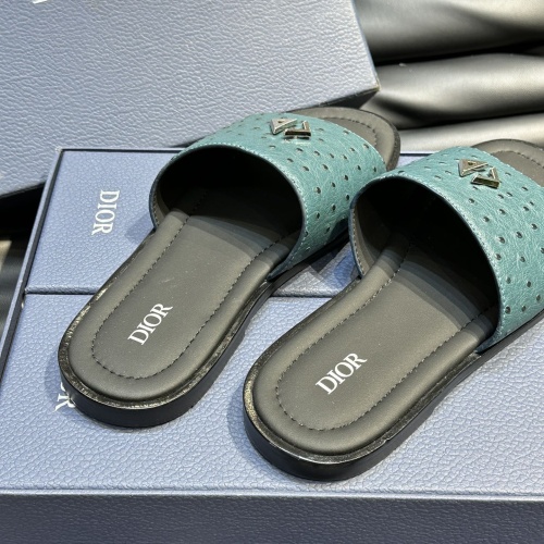 Replica Christian Dior Slippers For Men #1220349 $56.00 USD for Wholesale