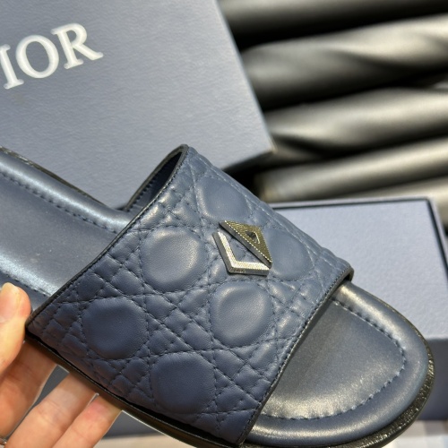 Replica Christian Dior Slippers For Men #1220350 $56.00 USD for Wholesale