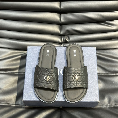 Christian Dior Slippers For Men #1220351 $56.00 USD, Wholesale Replica Christian Dior Slippers