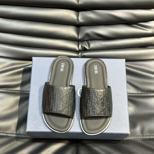 Christian Dior Slippers For Men #1220354 $56.00 USD, Wholesale Replica Christian Dior Slippers