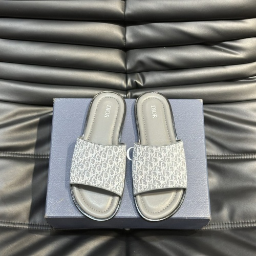 Christian Dior Slippers For Men #1220355 $56.00 USD, Wholesale Replica Christian Dior Slippers