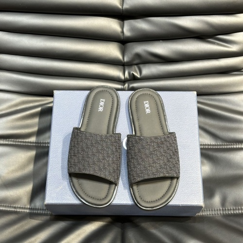 Christian Dior Slippers For Men #1220356 $56.00 USD, Wholesale Replica Christian Dior Slippers