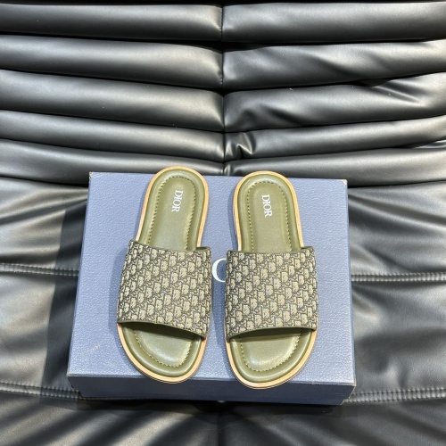 Christian Dior Slippers For Men #1220357 $56.00 USD, Wholesale Replica Christian Dior Slippers