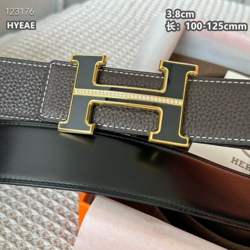 Replica Hermes AAA Quality Belts For Men #1220385 $60.00 USD for Wholesale