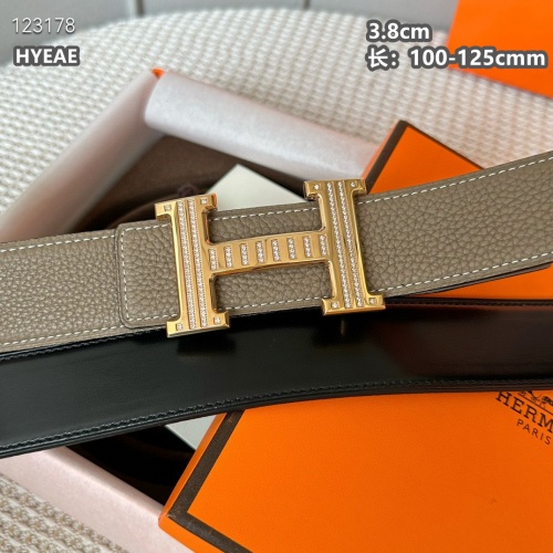 Replica Hermes AAA Quality Belts For Men #1220387 $60.00 USD for Wholesale