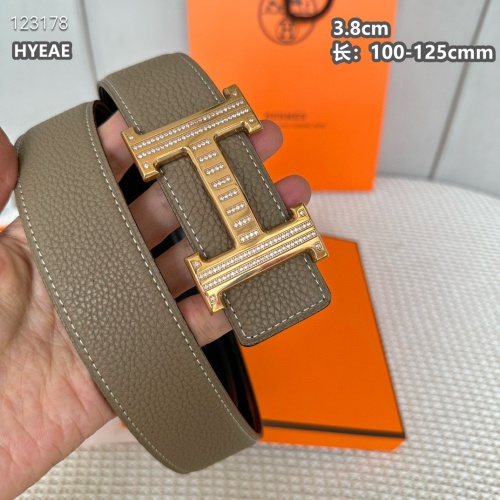 Replica Hermes AAA Quality Belts For Men #1220387 $60.00 USD for Wholesale