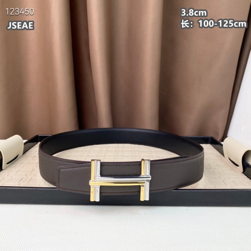 Replica Hermes AAA Quality Belts For Men #1220395 $60.00 USD for Wholesale