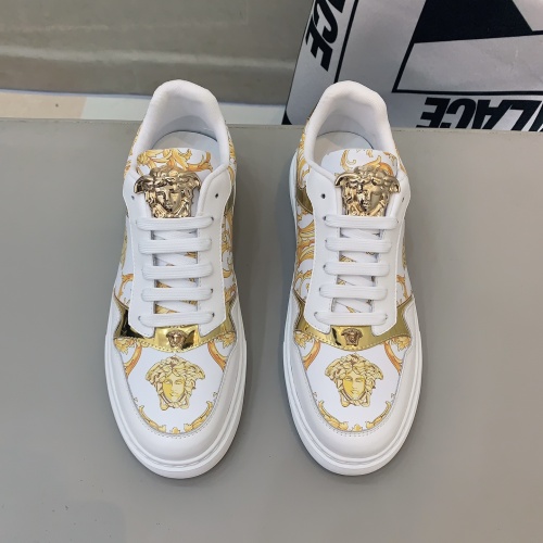 Replica Versace Casual Shoes For Men #1220433 $72.00 USD for Wholesale