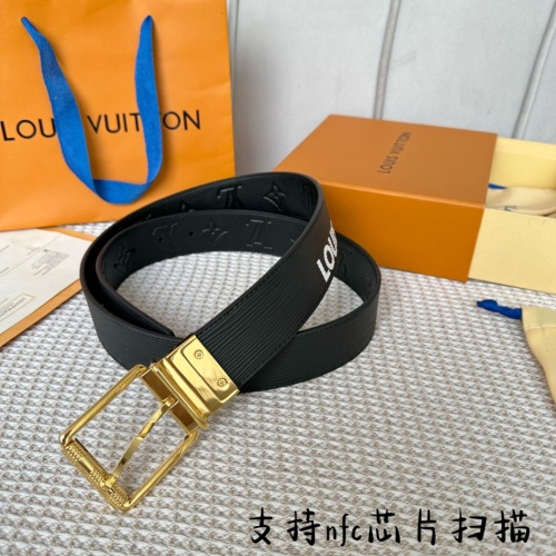 Louis Vuitton AAA Quality Belts For Men #1220464 $60.00 USD, Wholesale Replica Louis Vuitton AAA Quality Belts