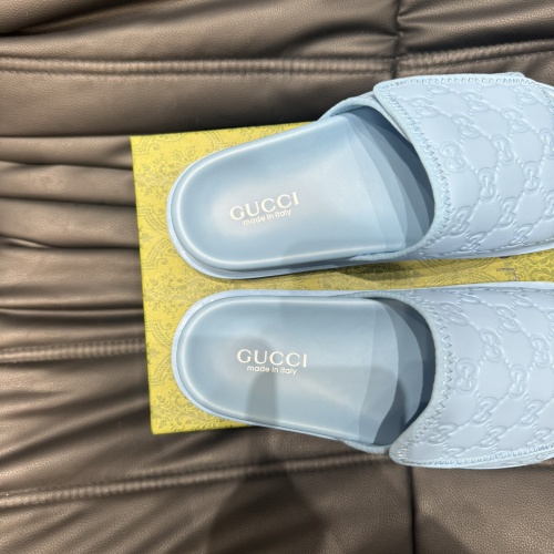 Replica Gucci Slippers For Men #1220466 $52.00 USD for Wholesale