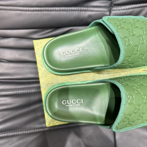 Replica Gucci Slippers For Men #1220468 $52.00 USD for Wholesale