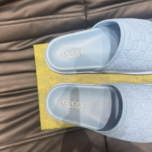 Replica Gucci Slippers For Men #1220475 $52.00 USD for Wholesale