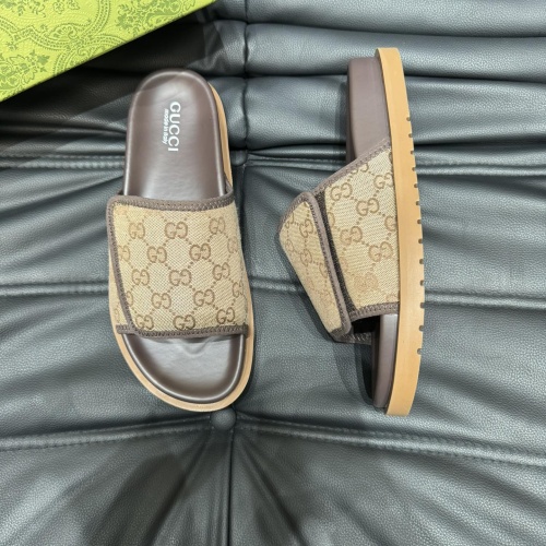 Gucci Slippers For Men #1220481 $52.00 USD, Wholesale Replica Gucci Slippers