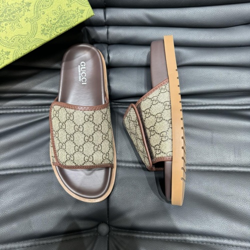 Gucci Slippers For Men #1220482 $52.00 USD, Wholesale Replica Gucci Slippers