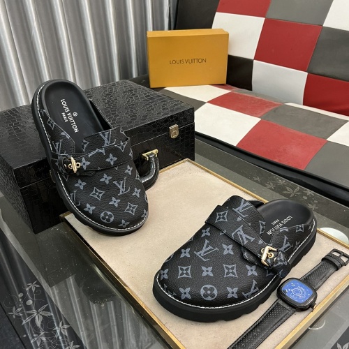 Replica Louis Vuitton Slippers For Men #1220494 $72.00 USD for Wholesale