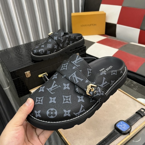 Replica Louis Vuitton Slippers For Men #1220494 $72.00 USD for Wholesale