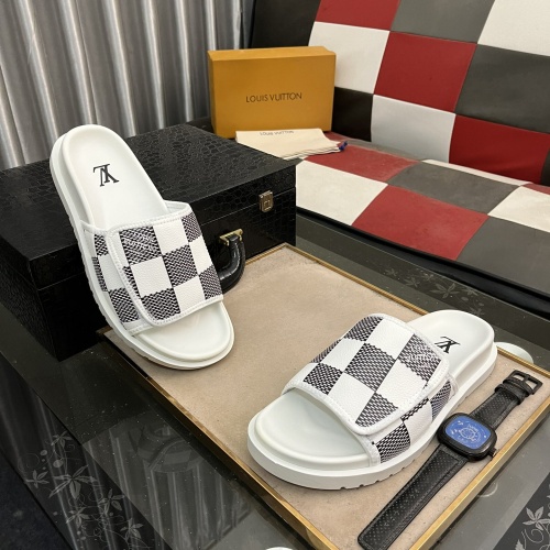 Replica Louis Vuitton Slippers For Men #1220498 $56.00 USD for Wholesale