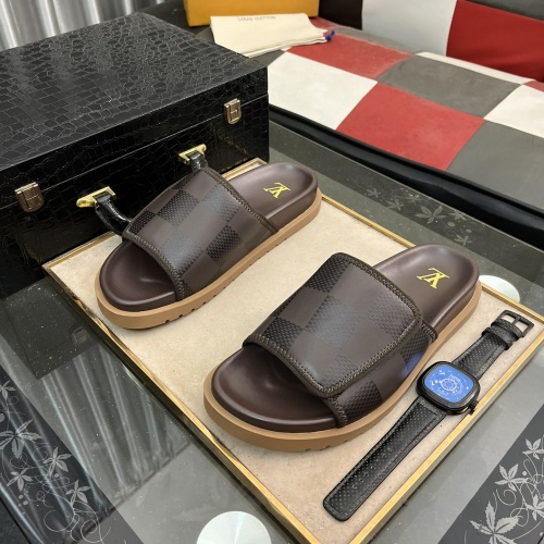 Louis Vuitton Slippers For Men #1220507 $56.00 USD, Wholesale Replica Louis Vuitton Slippers