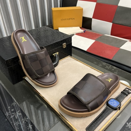 Replica Louis Vuitton Slippers For Men #1220507 $56.00 USD for Wholesale