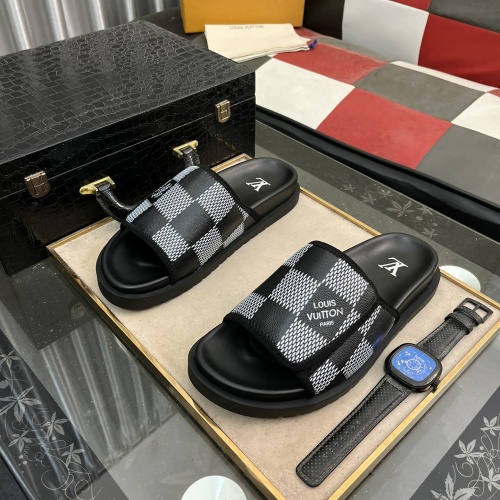 Louis Vuitton Slippers For Men #1220508 $56.00 USD, Wholesale Replica Louis Vuitton Slippers