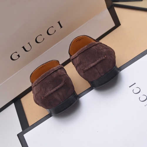 Replica Gucci Oxfords Shoes For Men #1220543 $92.00 USD for Wholesale