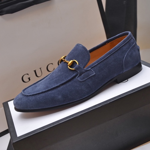 Replica Gucci Oxfords Shoes For Men #1220544 $92.00 USD for Wholesale