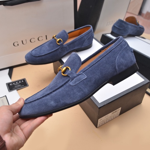 Replica Gucci Oxfords Shoes For Men #1220544 $92.00 USD for Wholesale