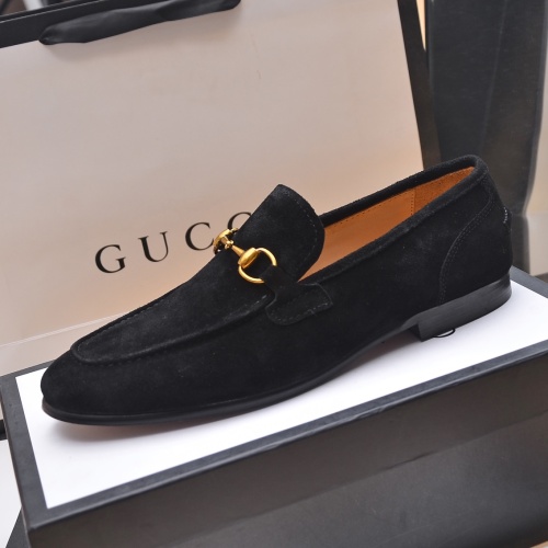 Replica Gucci Oxfords Shoes For Men #1220545 $92.00 USD for Wholesale