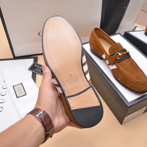 Replica Gucci Oxfords Shoes For Men #1220546 $92.00 USD for Wholesale