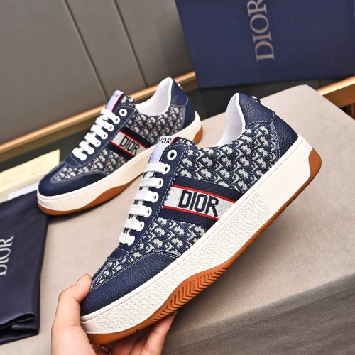 Replica Christian Dior Casual Shoes For Men #1220555 $76.00 USD for Wholesale