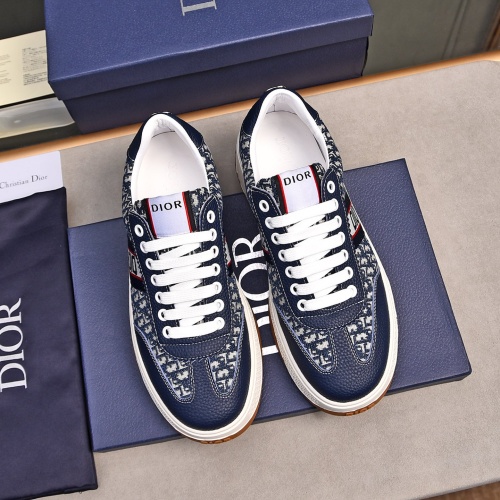 Replica Christian Dior Casual Shoes For Men #1220555 $76.00 USD for Wholesale