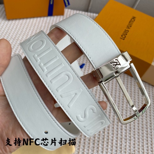 Replica Louis Vuitton AAA Quality Belts For Men #1220576 $56.00 USD for Wholesale