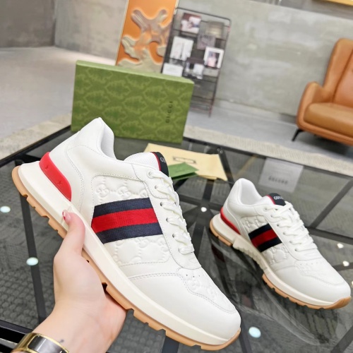 Replica Gucci Casual Shoes For Men #1220631 $82.00 USD for Wholesale