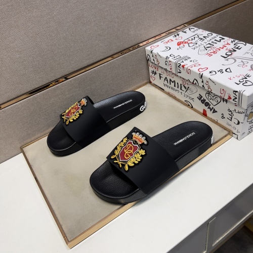 Dolce &amp; Gabbana D&amp;G Slippers For Men #1220678 $48.00 USD, Wholesale Replica Dolce &amp; Gabbana D&amp;G Slippers