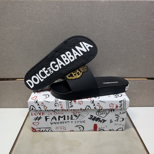 Replica Dolce & Gabbana D&G Slippers For Men #1220679 $48.00 USD for Wholesale