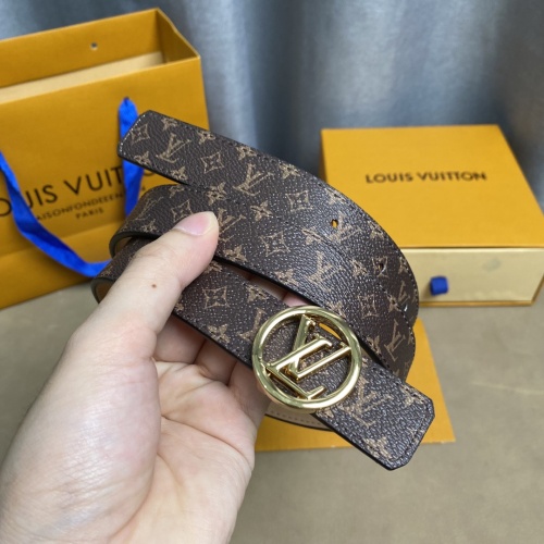 Louis Vuitton AAA Quality Belts For Women #1220712 $52.00 USD, Wholesale Replica Louis Vuitton AAA Quality Belts