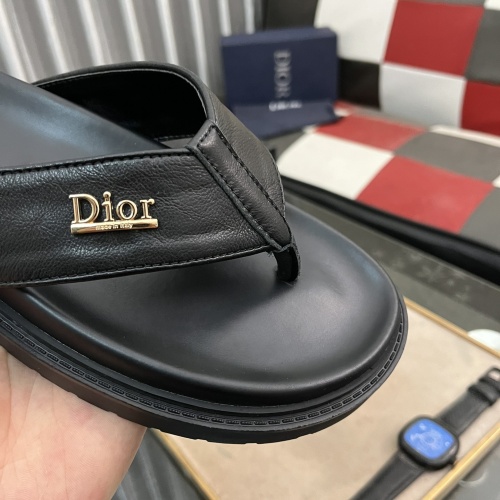 Replica Christian Dior Slippers For Men #1220800 $52.00 USD for Wholesale