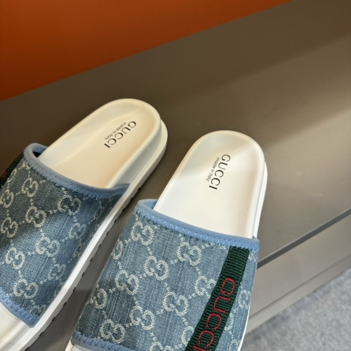 Replica Gucci Slippers For Men #1220806 $52.00 USD for Wholesale