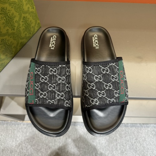 Replica Gucci Slippers For Men #1220807 $52.00 USD for Wholesale