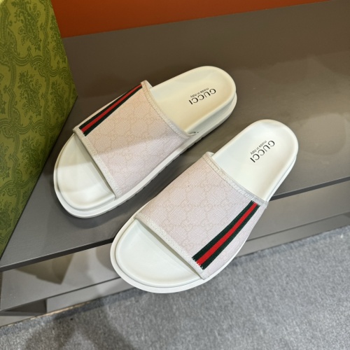 Replica Gucci Slippers For Men #1220808 $52.00 USD for Wholesale