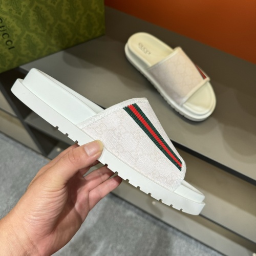 Replica Gucci Slippers For Men #1220808 $52.00 USD for Wholesale