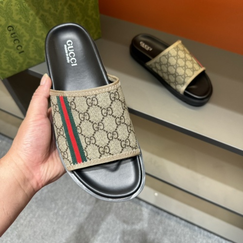 Replica Gucci Slippers For Men #1220810 $52.00 USD for Wholesale