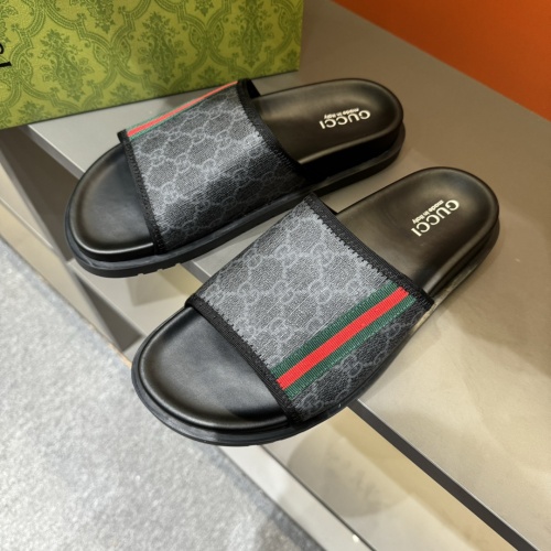 Gucci Slippers For Men #1220812 $52.00 USD, Wholesale Replica Gucci Slippers