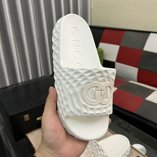 Replica Gucci Slippers For Men #1220827 $56.00 USD for Wholesale