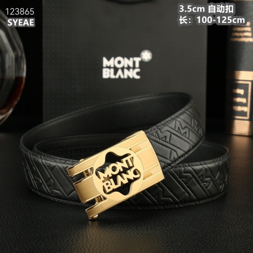 Replica Montblanc AAA Quality Belts For Men #1220855 $60.00 USD for Wholesale