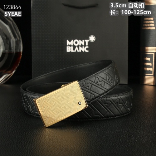 Replica Montblanc AAA Quality Belts For Men #1220858 $60.00 USD for Wholesale